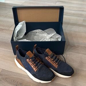 Cole Haan Blue and Brown Sneakers with Modern Design